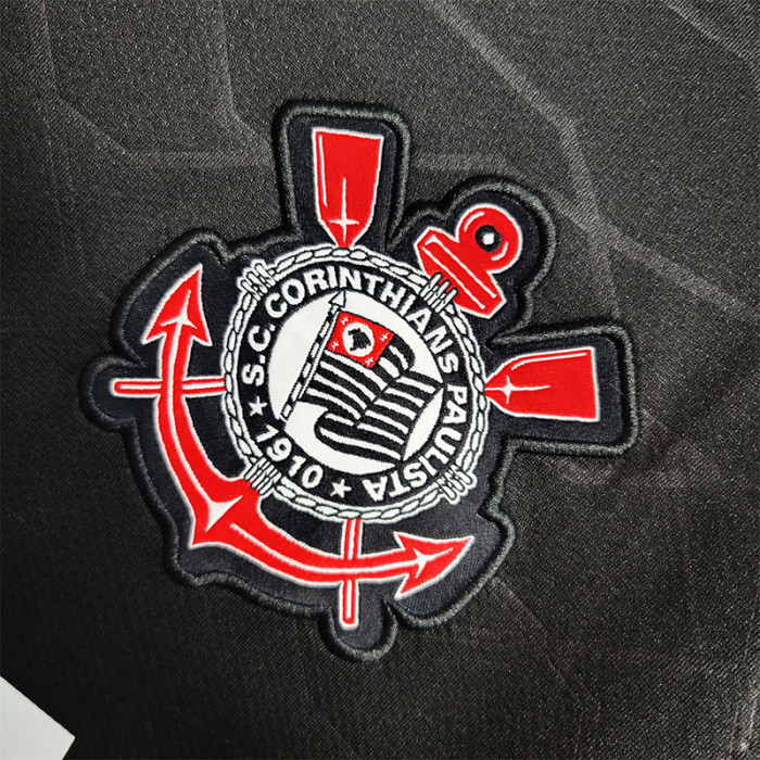 2012 Corinthians Away Retro Soccer Jersey