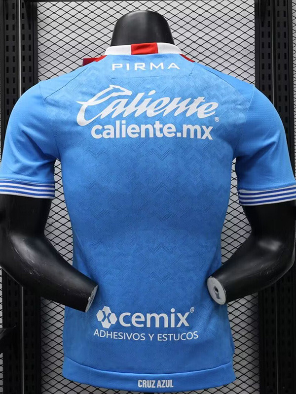 24-25 Cruz Azul Home Player Version Soccer Jersey