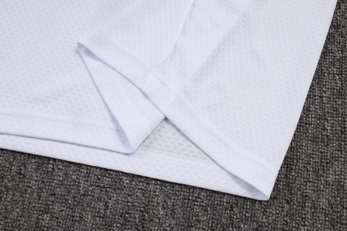 2025-26 RMA White Polo Tracksuit #C2552