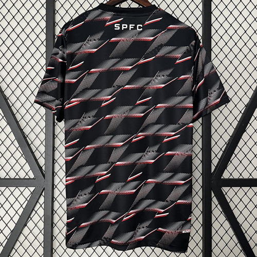 2024 Sao Paulo Black Red Training shirts