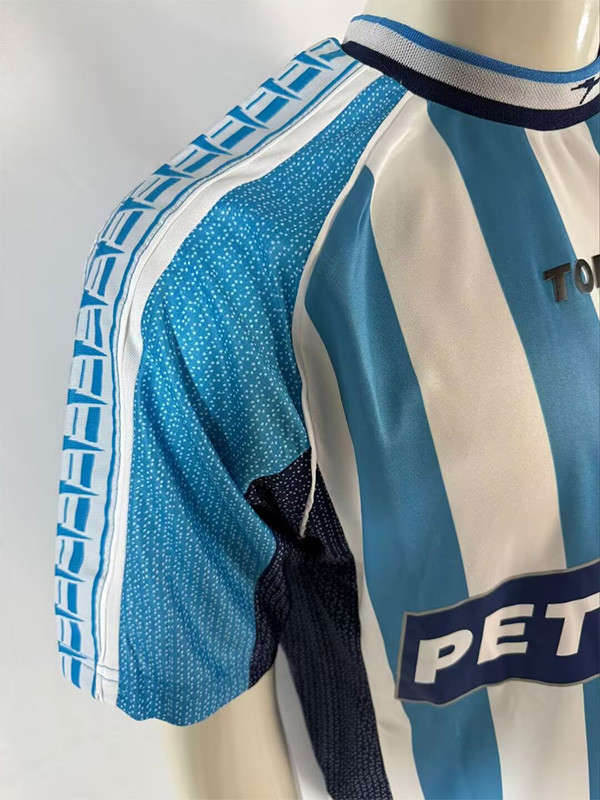 2002-2003 Racing Club Home Retro Soccer Jersey