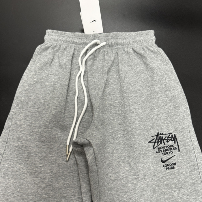 W6纯棉卫裤 NK Grey Top Quality Sweatpants (Have Pocket)