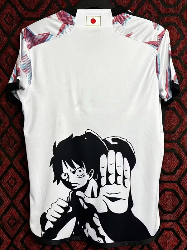 24-25 Japan White Special Edition Fans Training Shirts *路飞