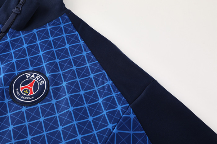 24-25 PSG Blue Jacket Tracksuit #02