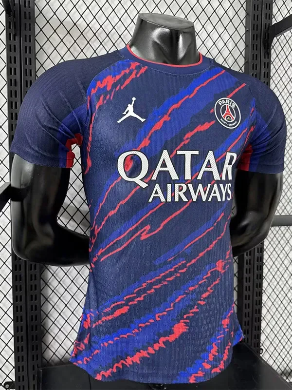 25-26 PSG Blue Red Special Edition Player Version Training shirts