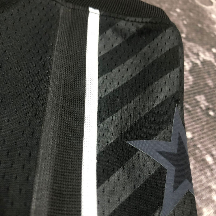 22-23 NETS IRVING #11 Black Top Quality Hot Pressing NBA Jersey (Trapeze Edition)