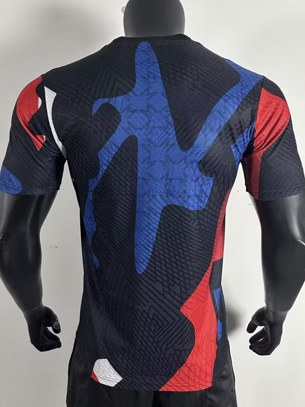 24-25 Man Utd Red Black Player Version Training shirts