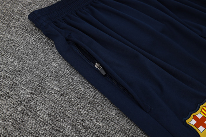 2025-26 BAR Royal blue Kids Half Pull Tracksuit#E2502(童装)(半拉链）