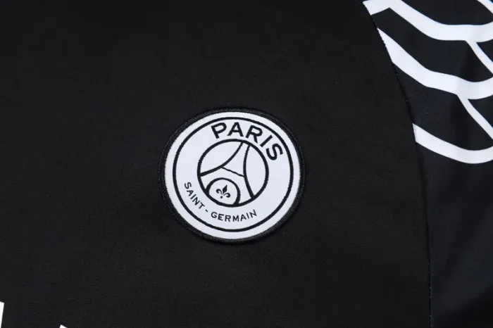 2025-26 PSG Jordan Black Training Short Suit #D25187