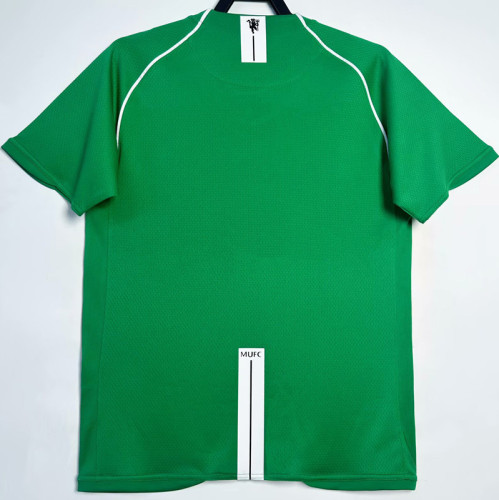 2007-2008 Man Utd Green Goalkeeper Retro Soccer Tersey