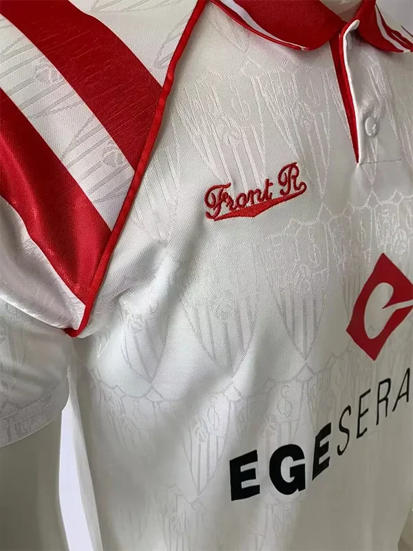 1991-1992 Sevilla Away Retro Soccer Jersey