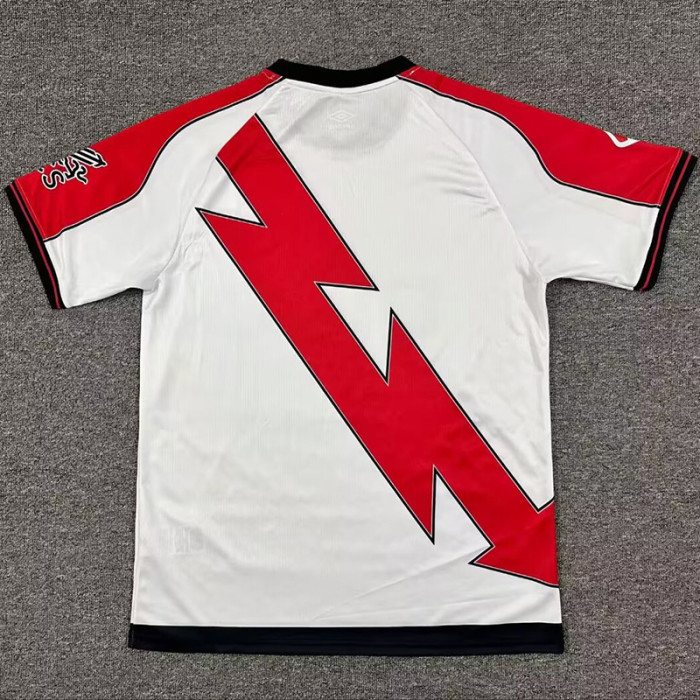 2025-26 Rayo Vallecano Home Fans Soccer Jersey