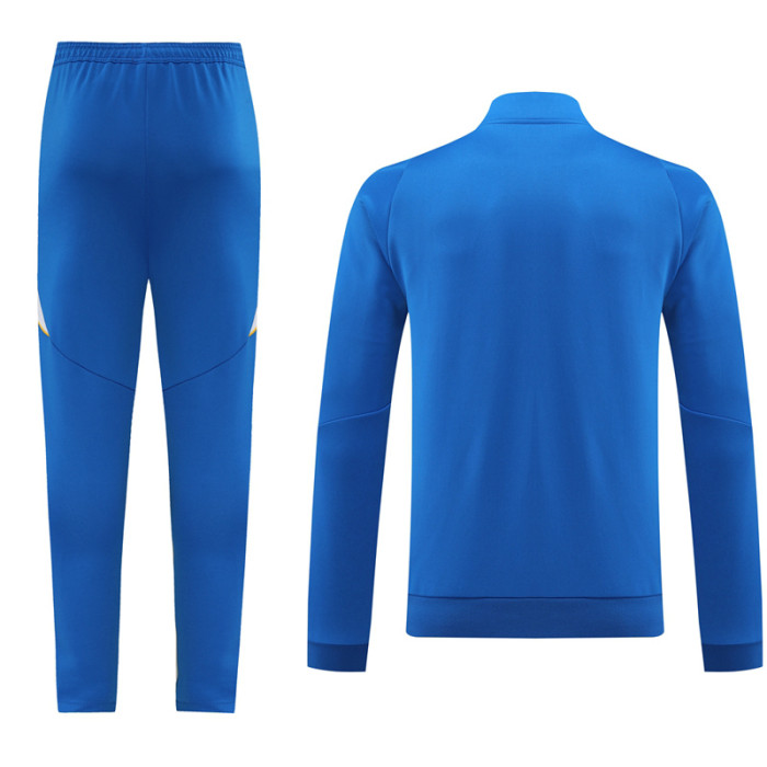 24-25 Boca Juniors Fancy Blue Jacket Tracksuit #05