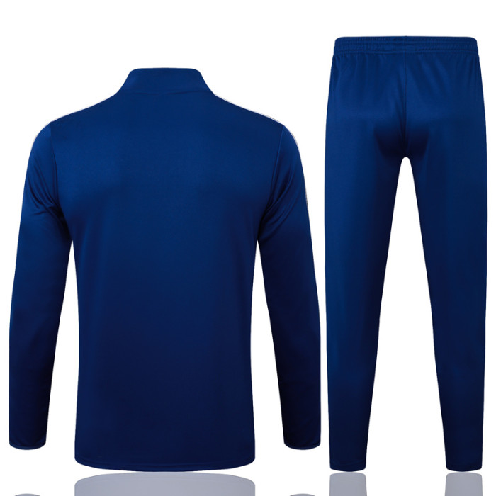 2025-26 ARS Royal blue Kids Half Pull Tracksuit#E2512(童装)(半拉链)