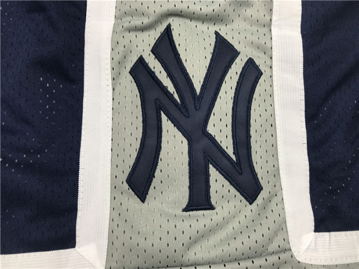 MLB Dark blue City Edition Top Quality NBA Pocket Pants #洋基队