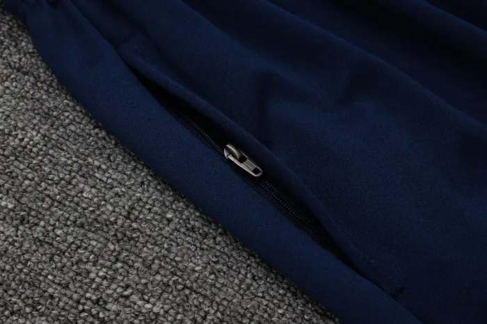 2025-26 INT White Kids Half Pull Tracksuit #E25108(童)(半拉链)
