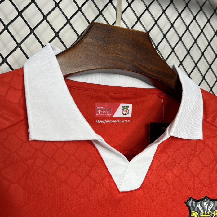 24-25 Wrexham FC Home Fans Soccer Jersey