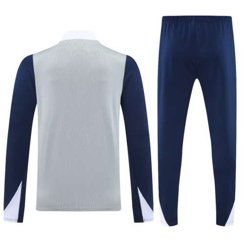 25-26 INT Grey Half Pull Tracksuit (半拉链)