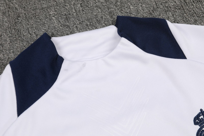24-25 RMA White Kids Long Sleeve Training Tracksuit (童装)