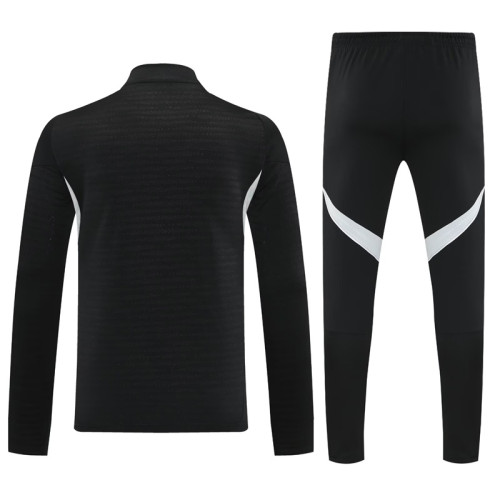 2025-26 Inter Miami Black Half Pull Tracksuit (半拉链）