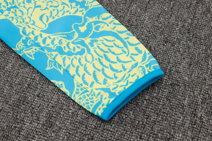 24-25 RMA Light blue Jacket Tracksuit #A800(喷墨龙)