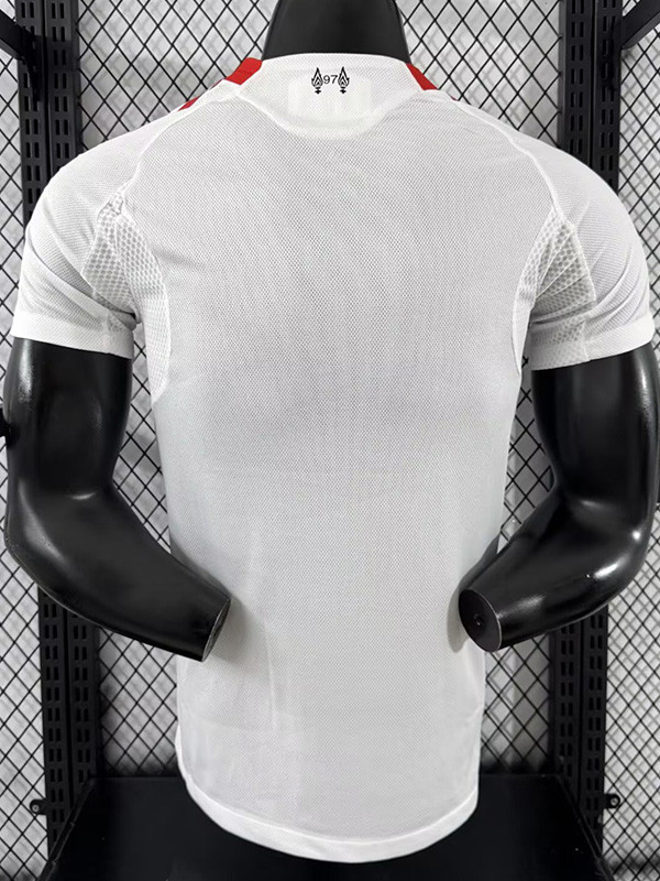 2025-26 LIV White Player Version Soccer Jersey