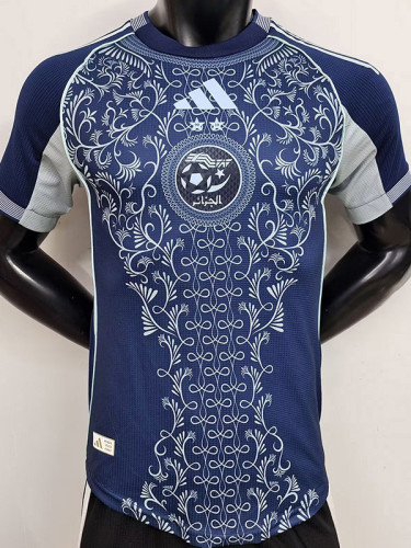 25-26 Algeria Blue Player Version Training shirts #A37