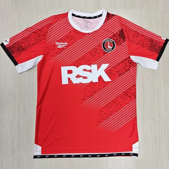 25-26 Charlton Athletic Home Fans Soccer Jersey