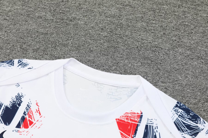24-25 PSG White Training Short Suit