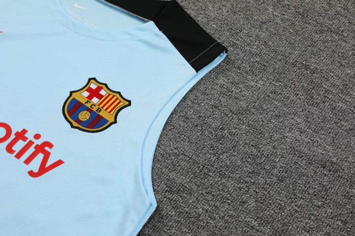 24-25 BAR Light blue Tank top and shorts suit
