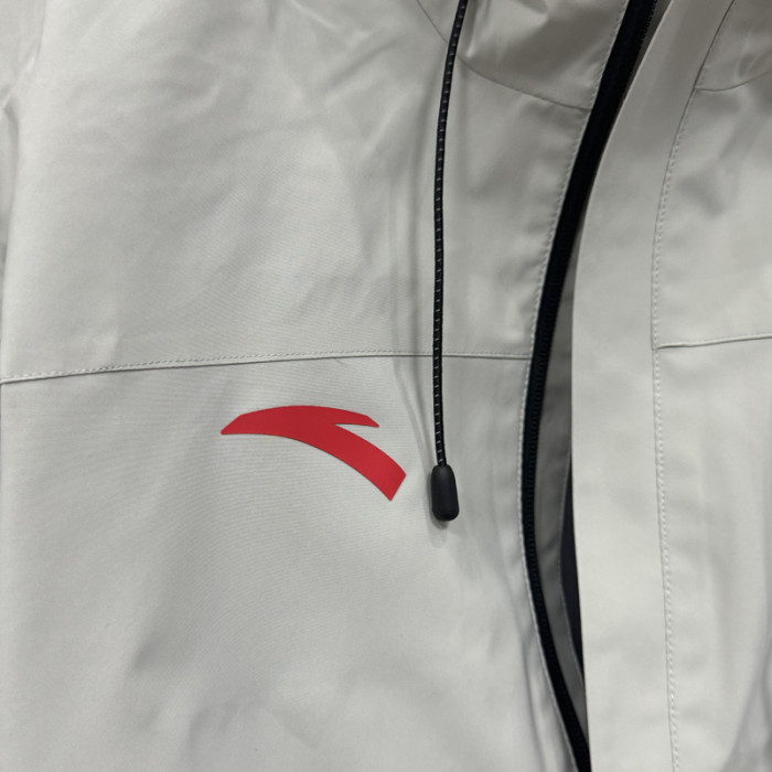 2025 ANTA Gray Outdoor Jackets #F704冲锋衣