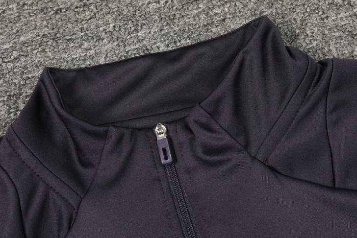 24-25 ARS Brown Kids Half Pull Tracksuit (童装)(半拉链)