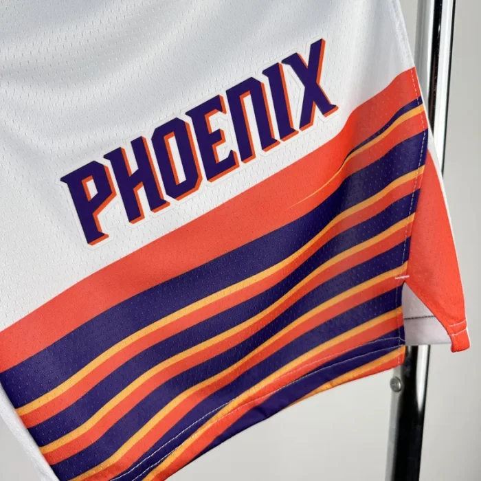 2023-24 SUNS White Home Top Quality NBA Pants