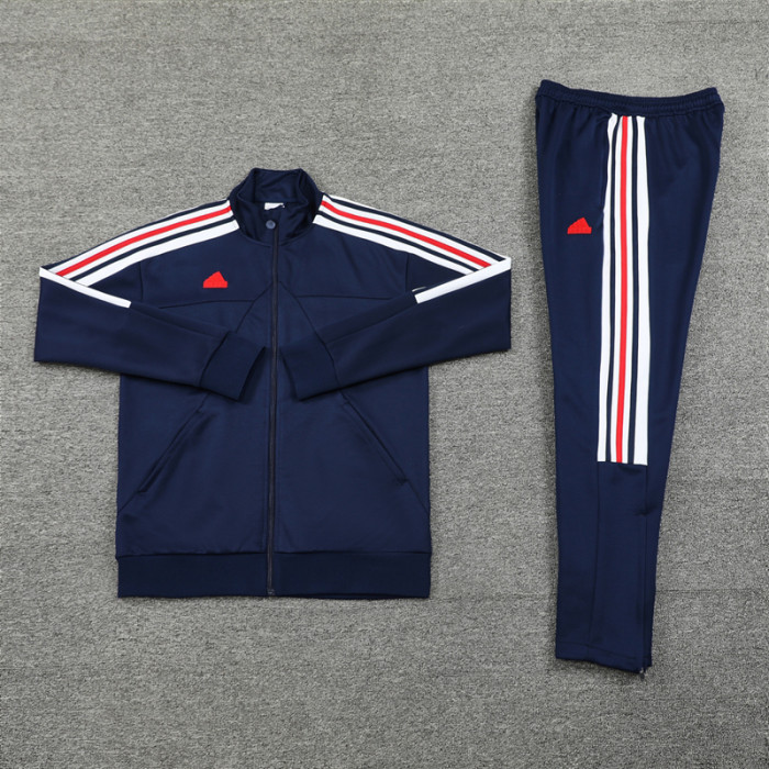 2024 AD Royal blue Jacket Tracksuit #AJ20