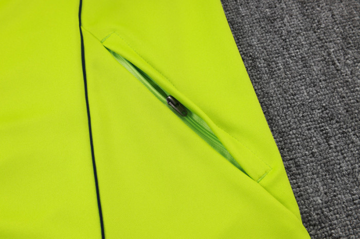 2025-26 RMA Grass green Kids Jacket Tracksuit#E2584(童装)