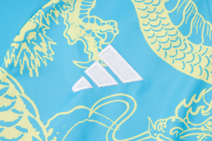 24-25 RMA Light blue Jacket Tracksuit #A800(喷墨龙)
