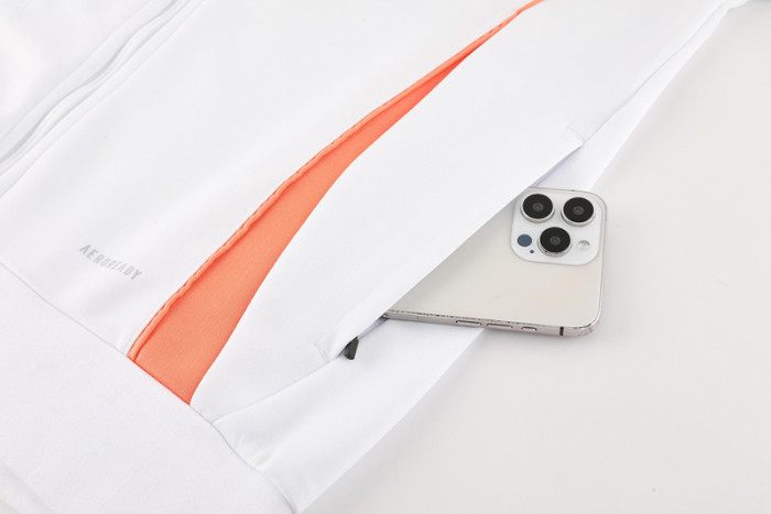 24-25 Roma White Jacket Tracksuit #03