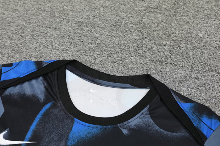 24-25 INT Gray blue Training Short Suit