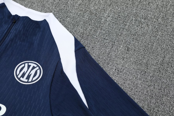 25-26 INT Royal blue Half Pull Tracksuit (半拉链)