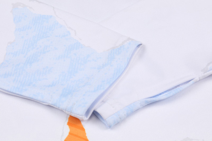 24-25 RMA White Kids Half Pull Tracksuit (童装)(半拉链)