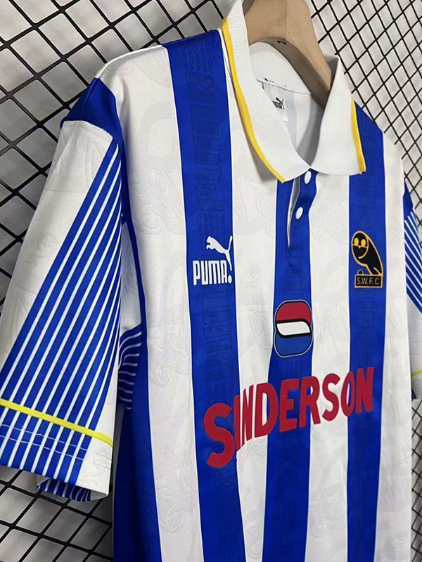 1994-1995 Sheffeld Wednesday Home Retro Soccer Jersey