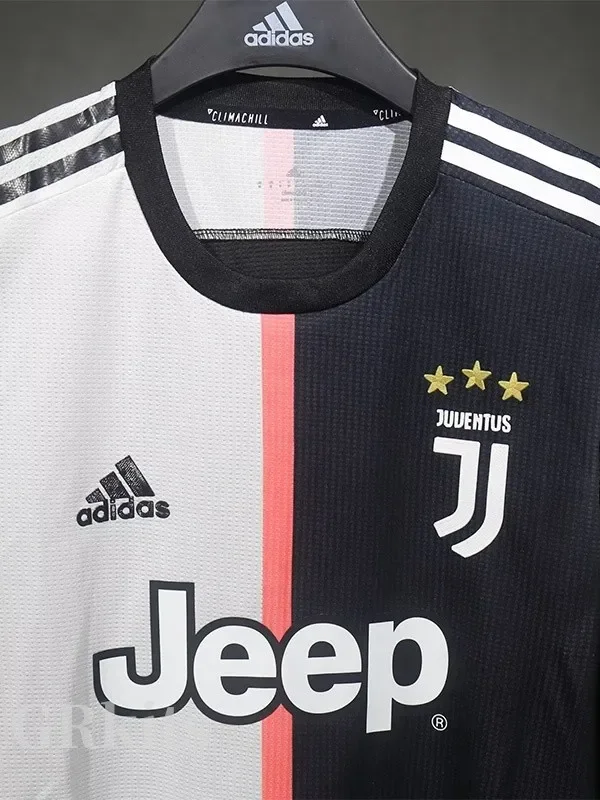 2019-2020 JUV Home Player Version 球员 Retro Soccer Jersey