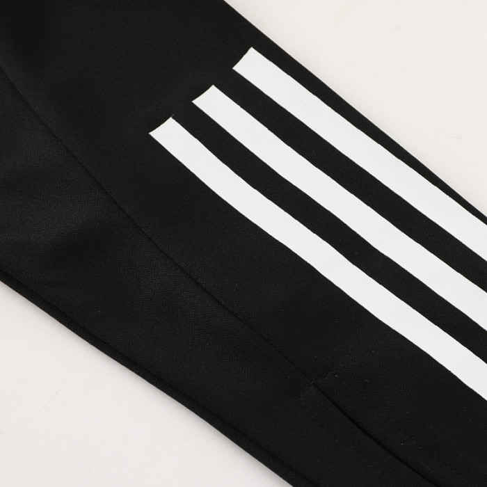 2024 AD Black Kids Half Pull Tracksuit #AB05 (童装) (半拉链)