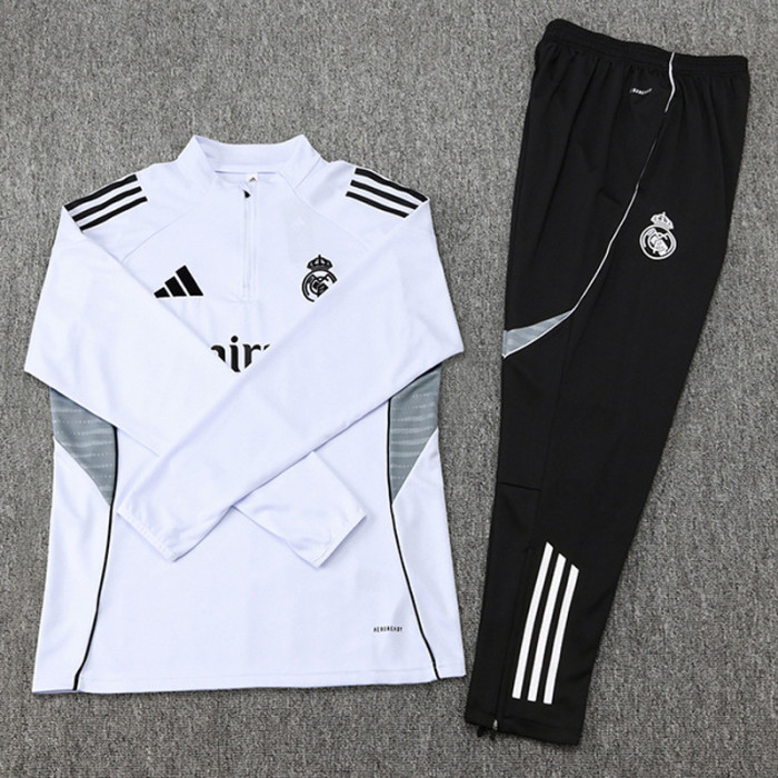25-26 RMA White Half Pull Tracksuit (半拉链)