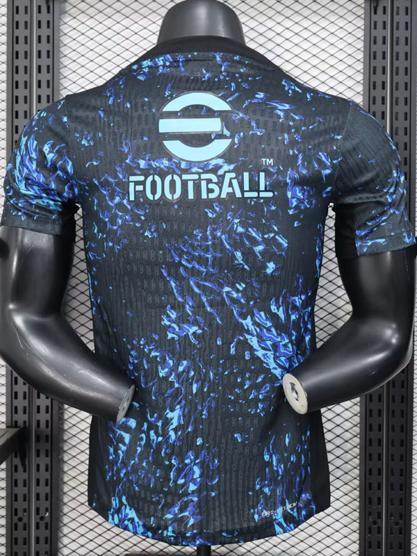 25-26 IN'T Blue Black Special Edition Player Version Soccer Jersey