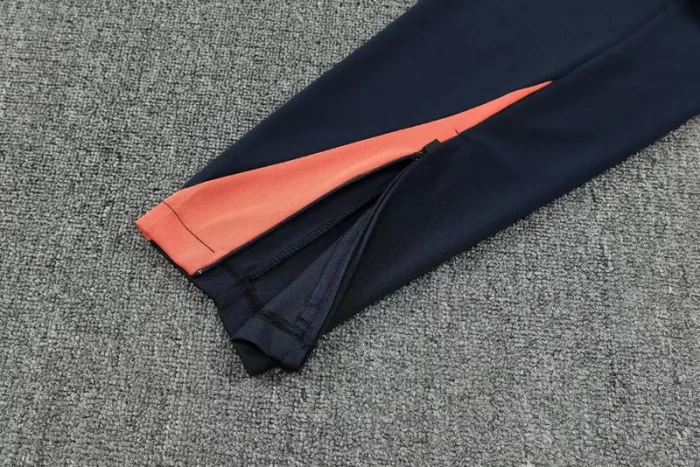 25-26 BAR Royal blue Half Pull Tracksuit (半拉链)