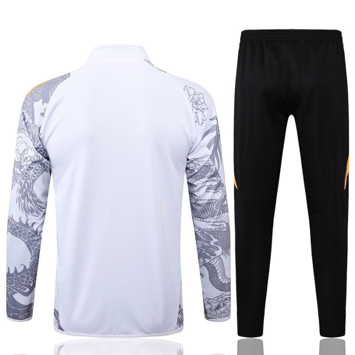 24-25 RMA White Jacket Tracksuit #A798(喷墨龙)