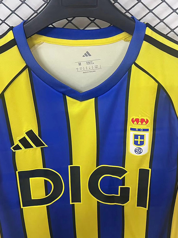 2025-26 Real Oviedo Away Fans Soccer Jersey