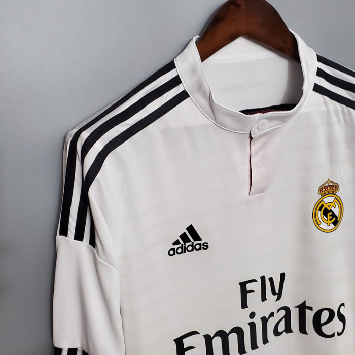 2014-2015 RMA Home Long Sleeve Retro Soccer Jersey (长袖)