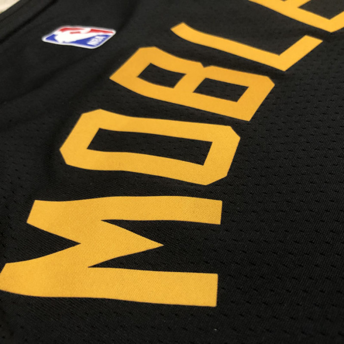 22-23 Cleveland Cavaliers MOBLEY #4 Black Top Quality Hot Pressing NBA Jersey (Trapeze Edition)